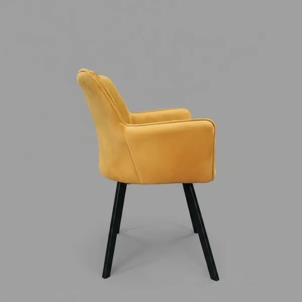 Scaun de sufragerie AMELIA portocaliu