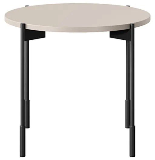 Masă de cafea rotundă Sonatia 45 cm - cașmir
