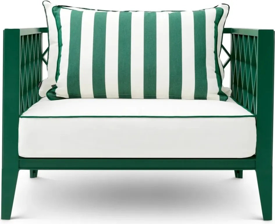 Fotoliu pentru interior si exterior Ocean Club, verde, 119629 HZ