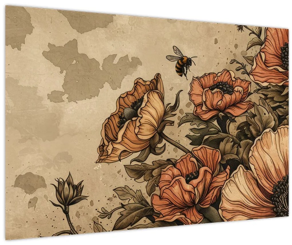 Tablou - Pajiștea albinelor II. (90x60 cm)