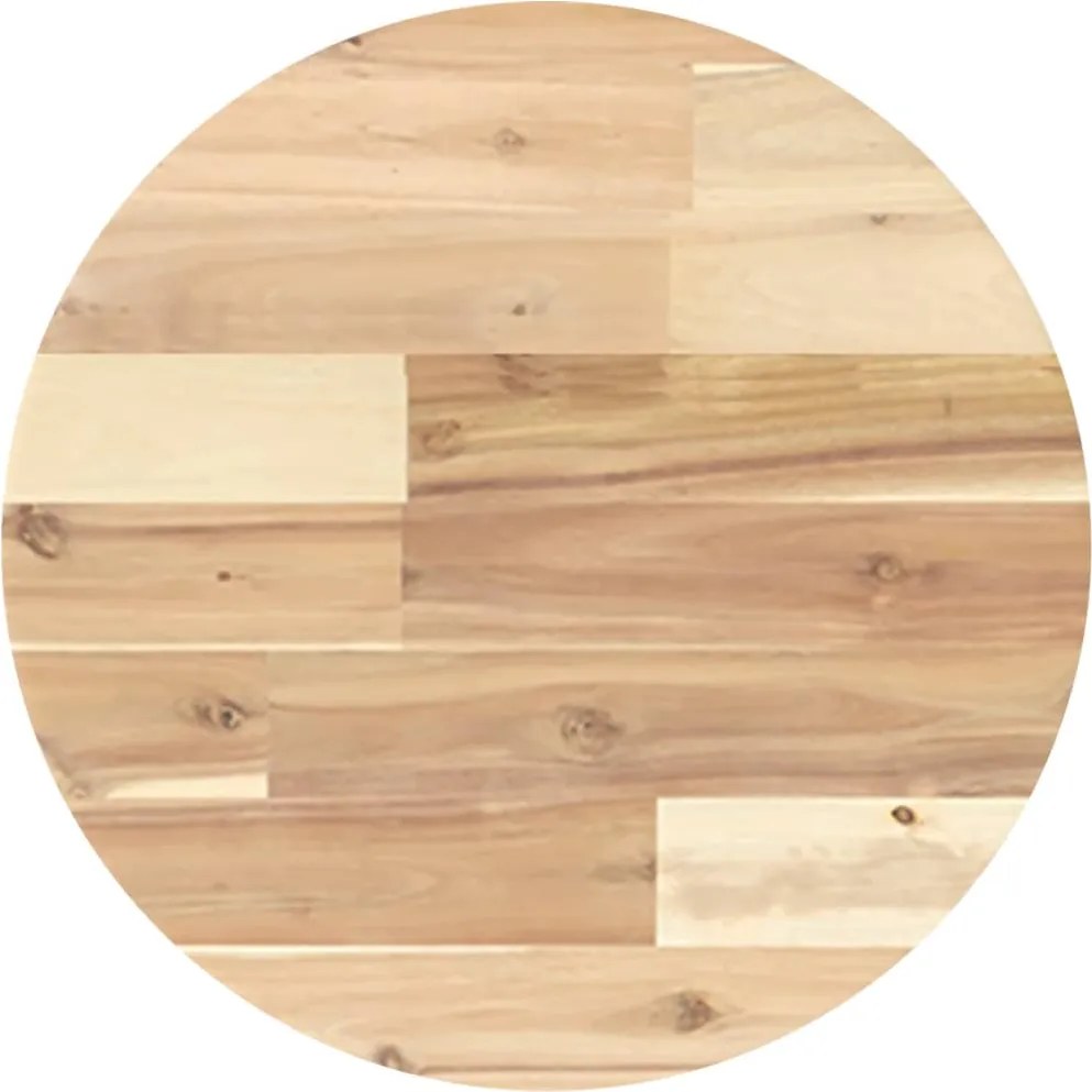 vidaXL Blat de masă rotund, Ø40x4 cm, lemn masiv de acacia