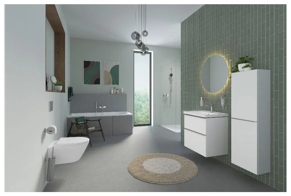 Duravit Wave baterie cada-dus perete WA5230000070