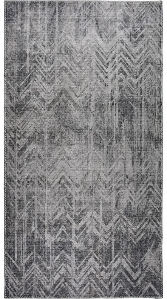 Covor gri lavabil 180x120 cm - Vitaus
