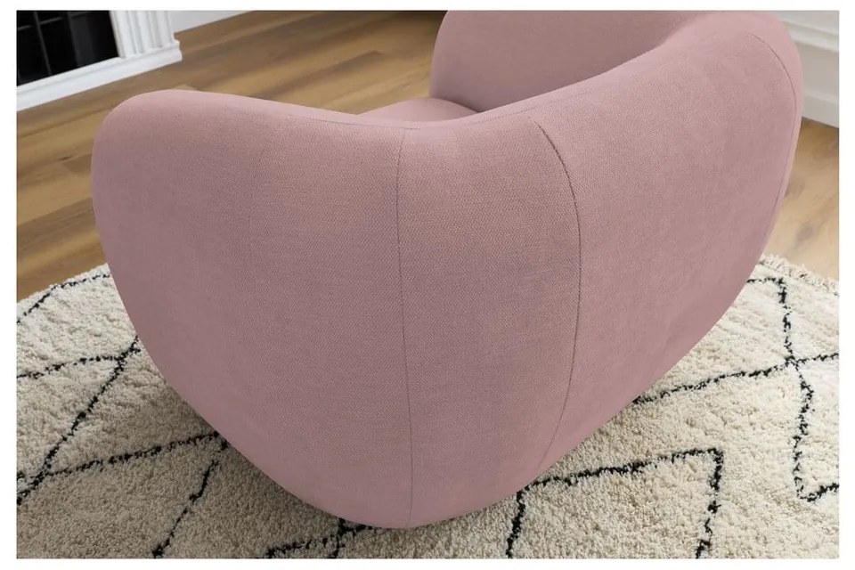 Fotoliu roz deschis Celine – Bobochic Paris