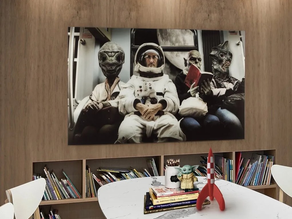 Tablou de perete decorativ Galacticos, 140x80cm