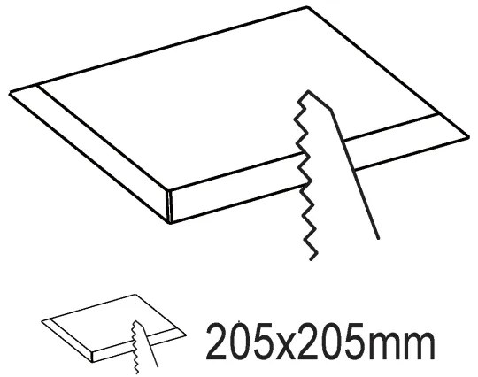 Eglo 99189 - Plafonieră LED încastrată FUEVA 5, 16,5W, 230V