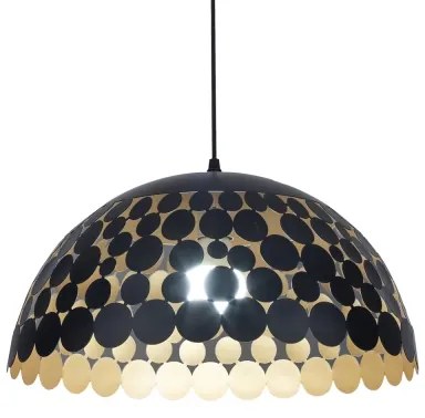 Lustră pe cablu LISA BLACK 1xE27/60W/230V