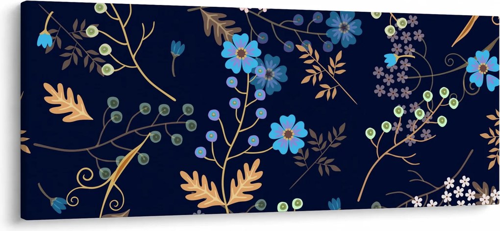 Tablou - Flori de toamnă (120x50 cm)