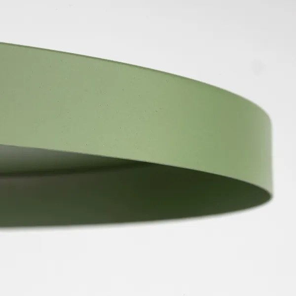 Lustră pe cablu SILA 1xE27/15W/230V d. 40 cm verde