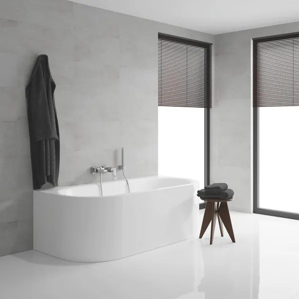 GROHE EUROCUBE 23141000 - Baterie pentru cadă DN 15, crom lucios