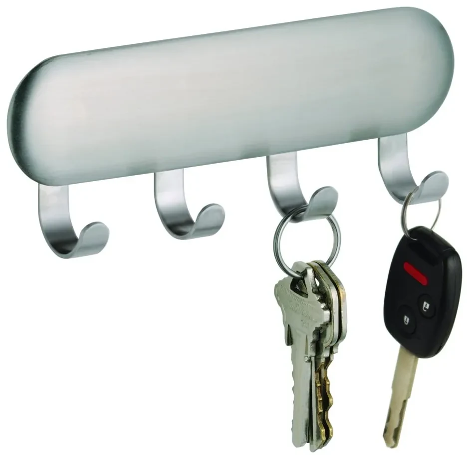 Cuier autoadeziv pentru chei iDesign Forma, 5,5 x 14 cm