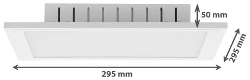Plafonieră LED RGB dimabilă Brilo COLOUR LED/15W/230V 3000-6500K + telecomandă