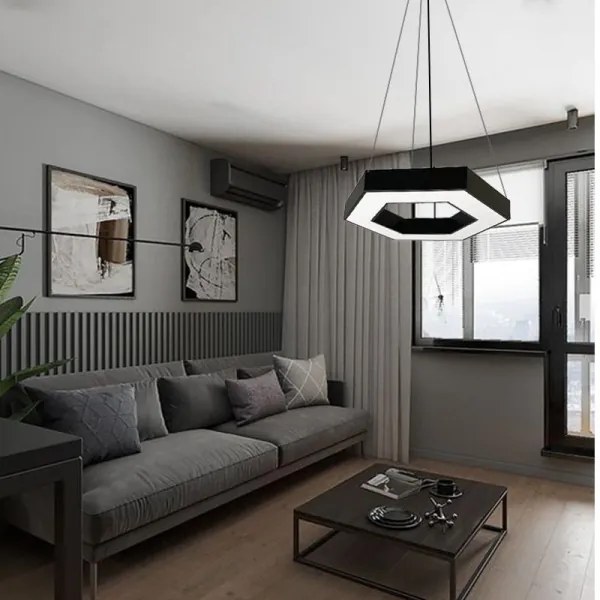 Lustră LED pe cablu LED/40W/230V 4000K d. 80 cm