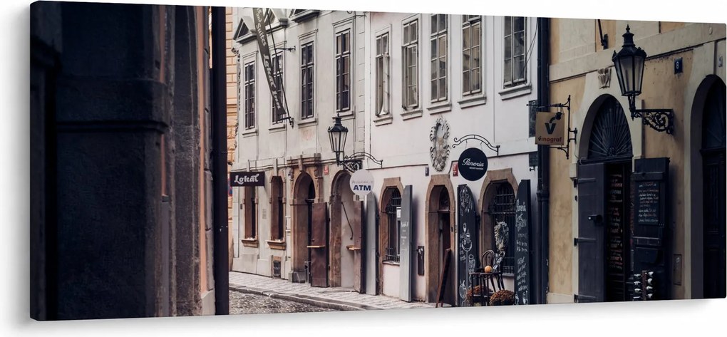 Tablou - Strada din Praga (120x50 cm)
