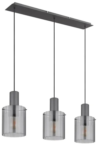 Lustră pe cablu Globo 15904-3H TULIVAR 3xE27/40W/230V