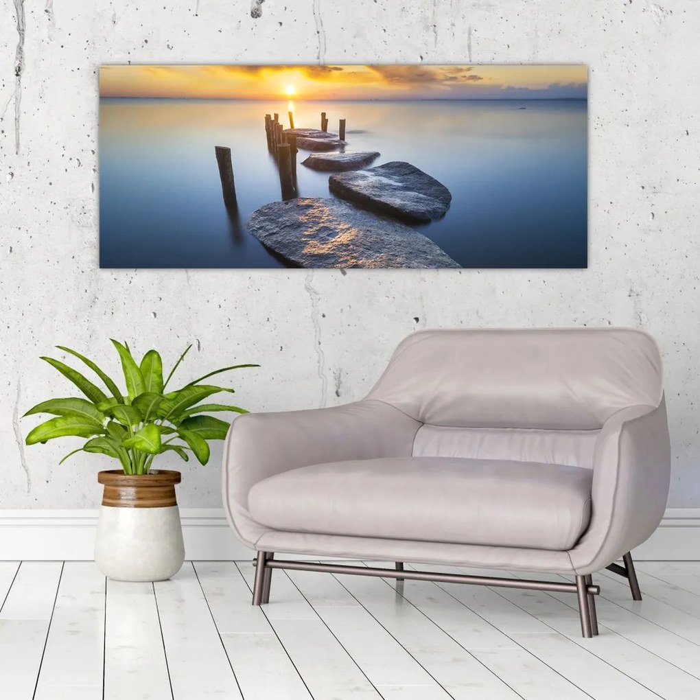 Tablou - Dig de piatră (120x50 cm)