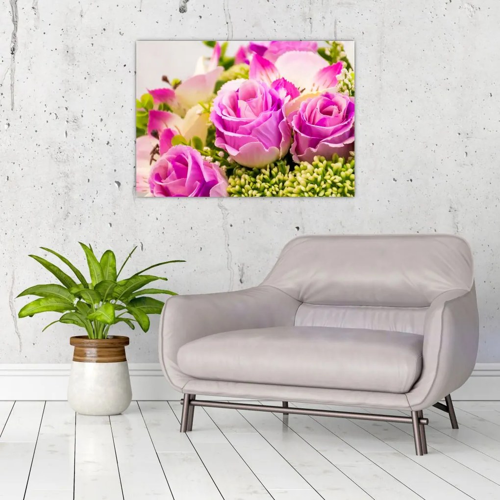 Tablou cu trandafiri (70x50 cm)