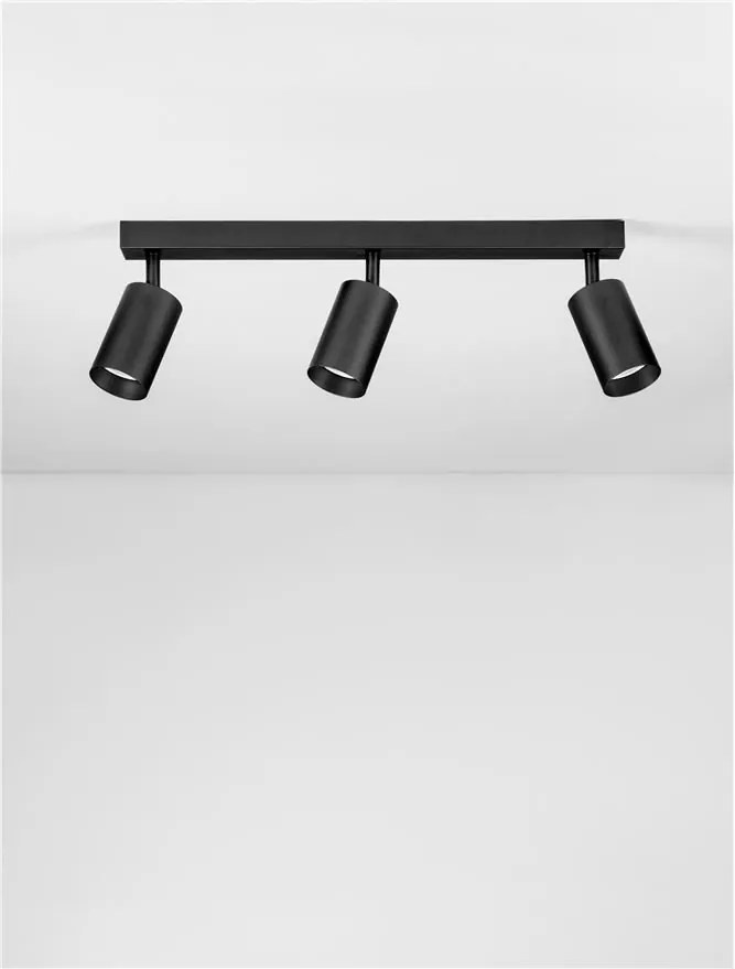 Plafoniera cu 3 Spoturi directionabile minimalista REIG, NVL-9011536