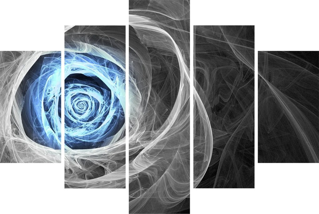 Tablou - Abstract Rose Blue (150x105 cm)