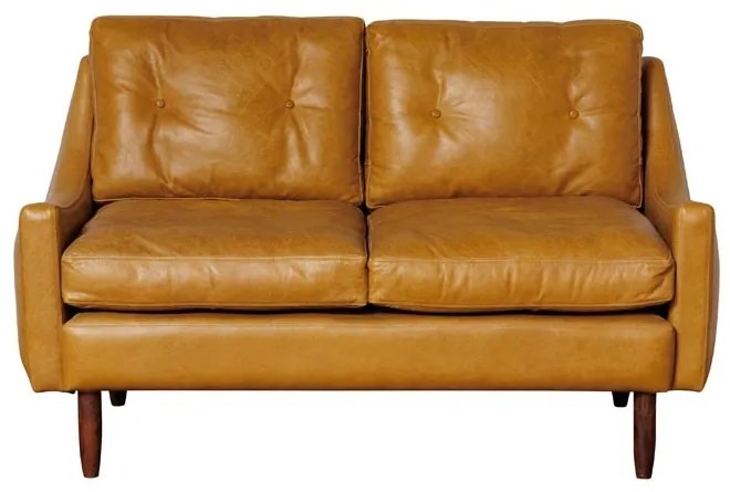 Canapea premium, 2 locuri, piele naturala, Cambridge