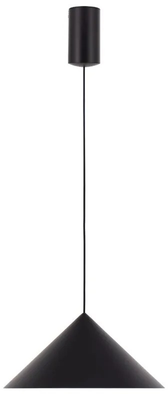 Pendul LED stil minimalist CONO D-24cm negru