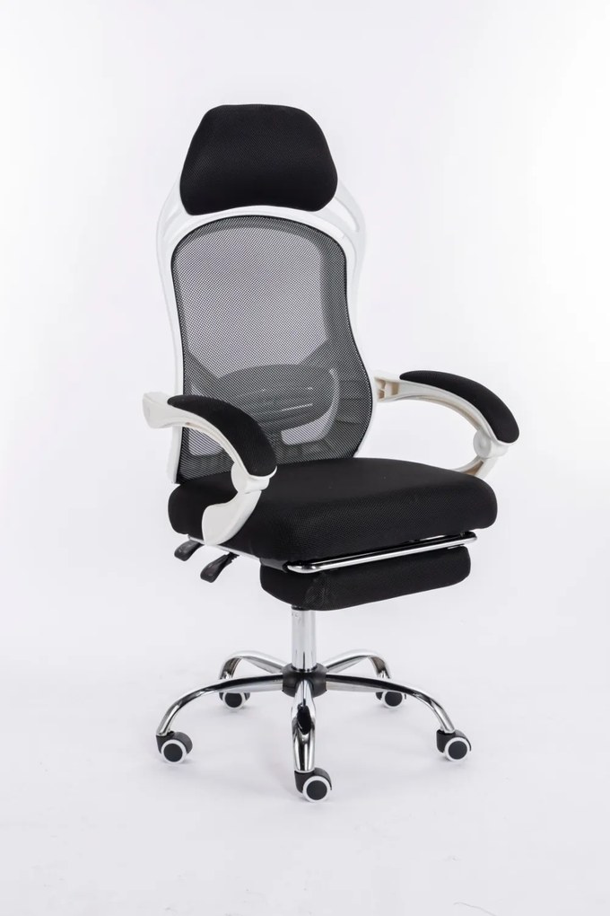 RESIGILAT-Scaun ergonomic, spătar mesh, recliner, înălțime reglabilă, SIB OS 101, Negru