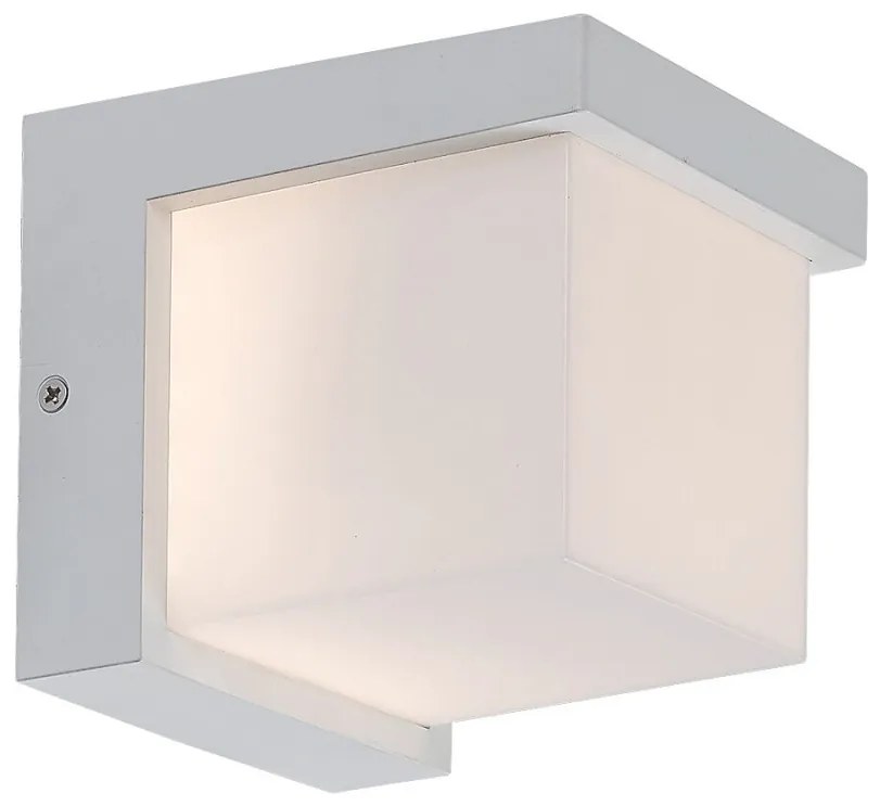 Aplica LED de perete pentru exterior IP54 Andelle alb