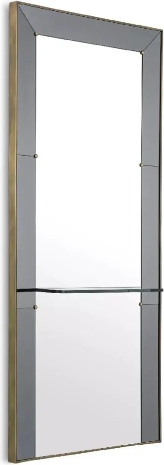 Oglinda design LUX cu polita din sticla Bellana 100x217cm