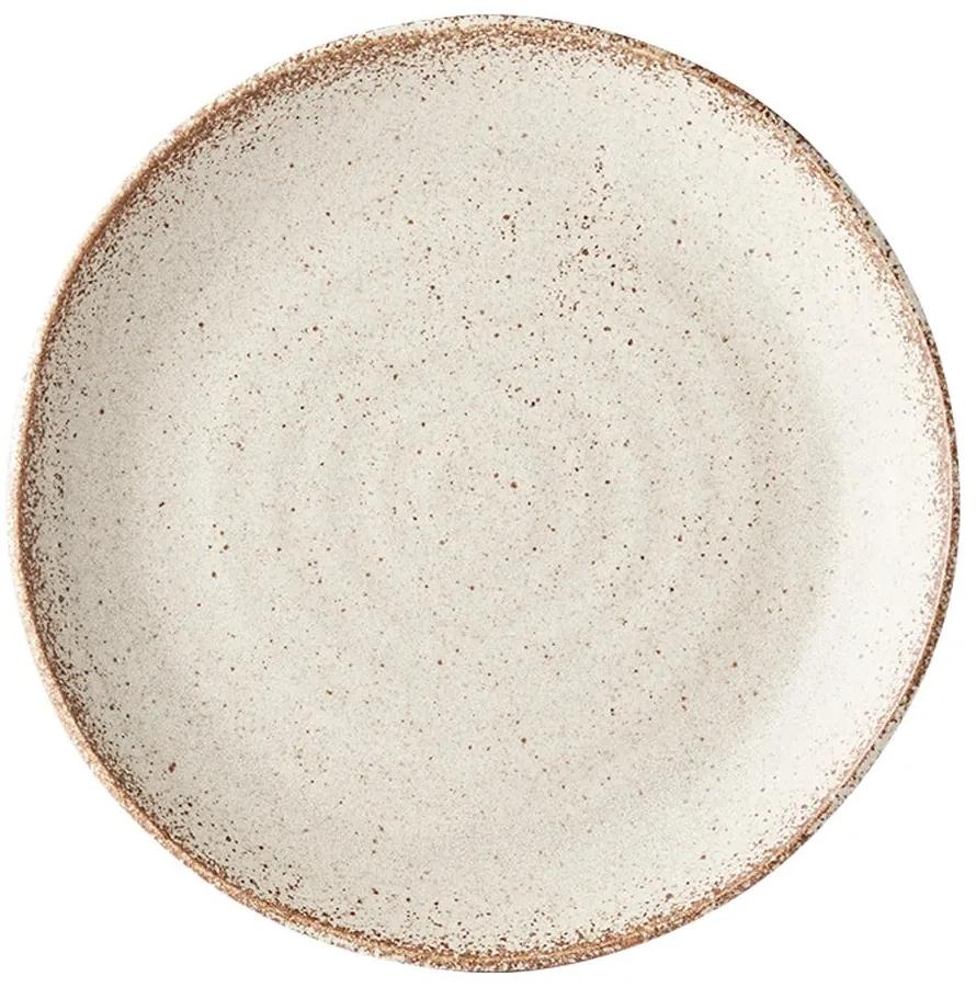 Farfurie din ceramică MIJ Fade, ø 24 cm, alb