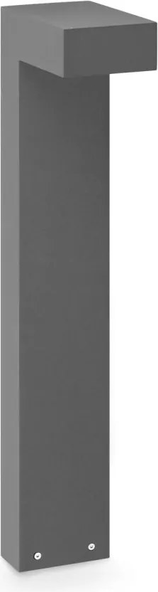 Stalp LED iluminat exterior IP65 SIRIO LED PT1 H60 ANTRACITE