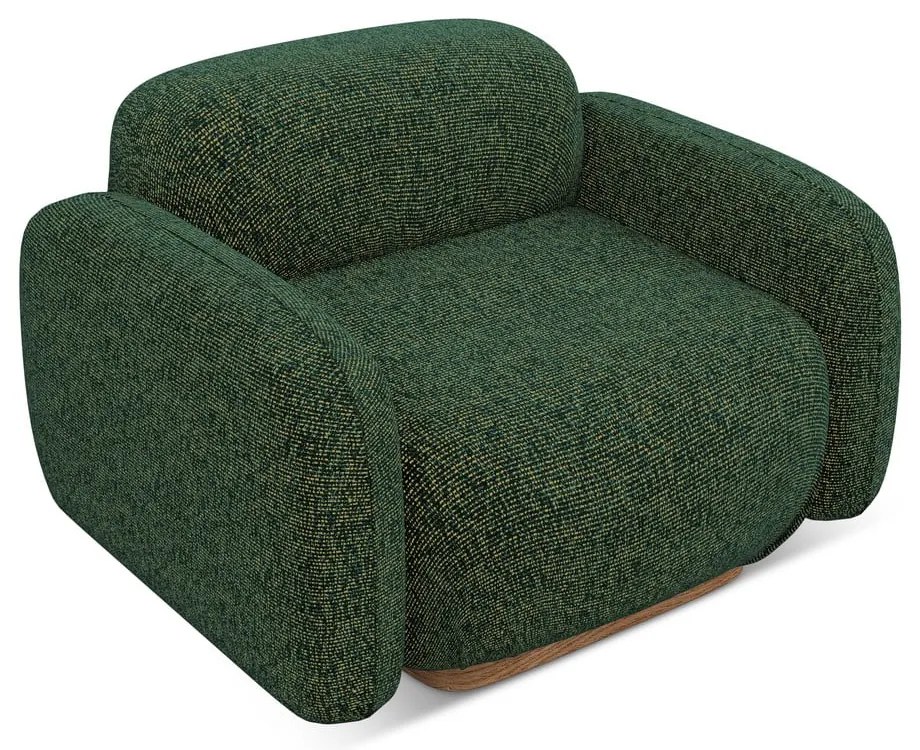 Fotoliu modular verde închis Ailani – Makamii