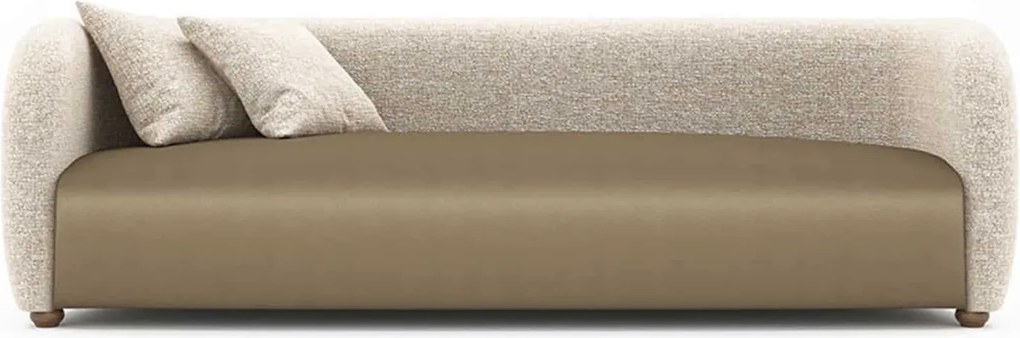 Canapea lemn masiv Carabella, 250 × 80 × 100 cm