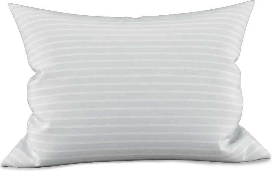 Fata de perna ATLAS GRADL 50x70 cm dungi albe 2 cm bumbac pieptanat