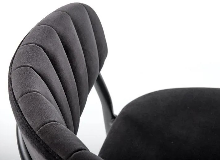 Scaun de sufragerie Kepi (Negru). 1048947