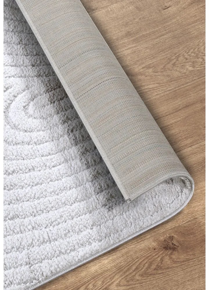 Covor alb 160x235 cm Panglao New York White – Elle Decoration