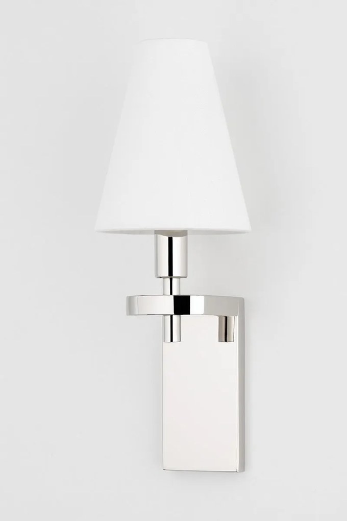 Aplica de perete design clasic DOOLEY nichel lustruit