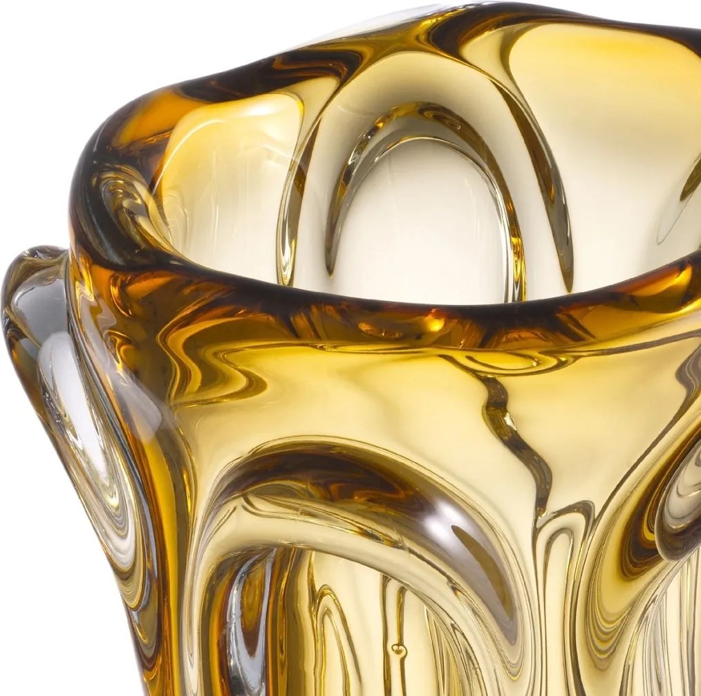 Vaza flori, Vas decorativ Aila L galben