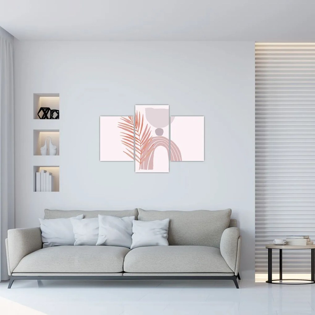 Tablou - Minimalism violet N⁰1 (90x60 cm)