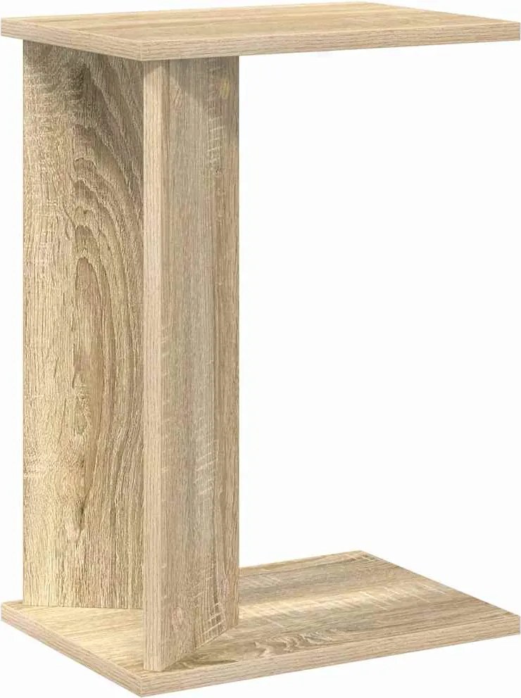 vidaXL Masă laterală Stejar Sonoma 35 x 25 x 50 cm Lemn compozit