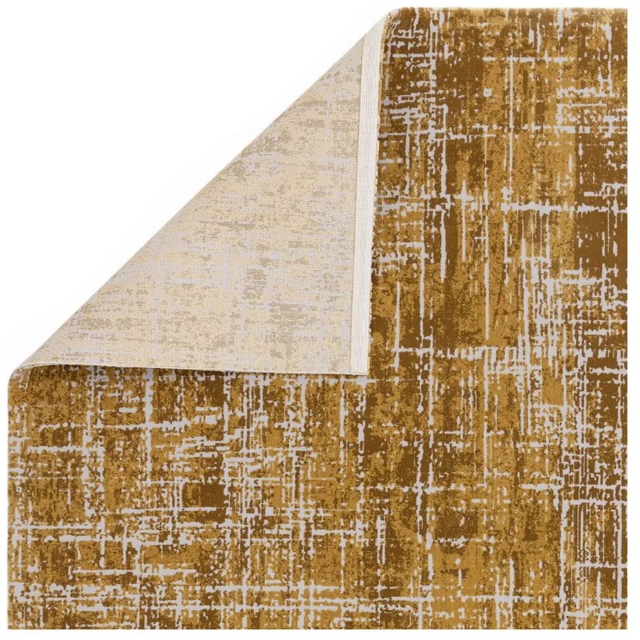 Covor galben muștar 120x170 cm Kuza – Asiatic Carpets