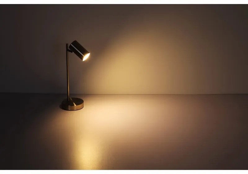Veioza minimalista cu spot directionabil ROBBY alba