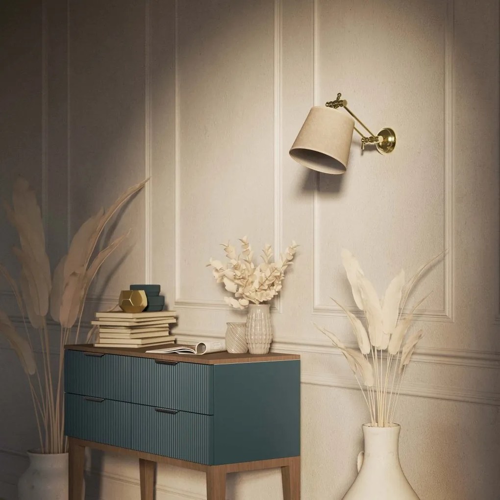 Aplica de perete cu brat articulat Snodo