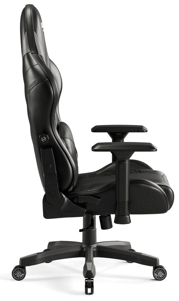 Scaun de gaming Diablo X-Ray 2.0 King Size: Negru-Gri