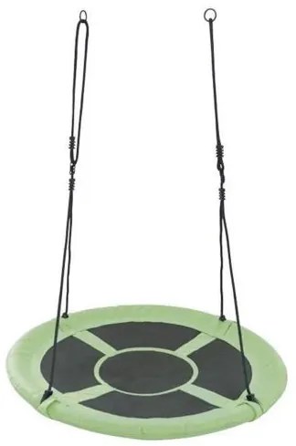 Leagan suspendat, cuib de barza, verde, max 150 kg, 95 cm
