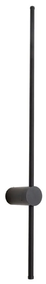 Aplica LED design liniar 90cm Spirit 12W negru