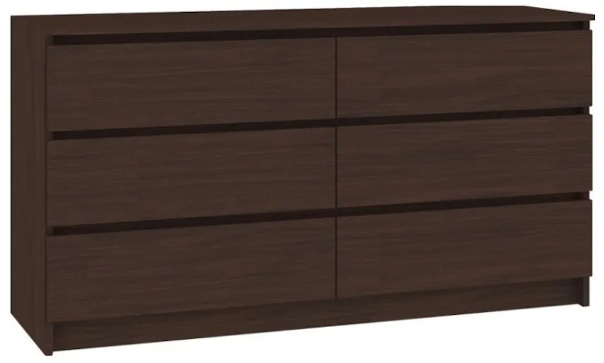 Expedo Comoda ARMARIA K120 6SZ, 120x77x40, wenge