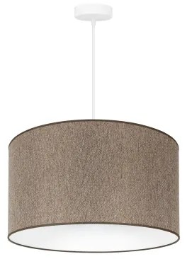 Lustră pe cablu ROLLER ECO Duolla RECYCLING 1xE27/15W/230V d. 45 cm maro