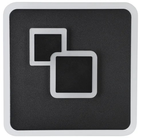 Plafonieră LED CADEGAL LED/7,8W/230V neagră Eglo 30658