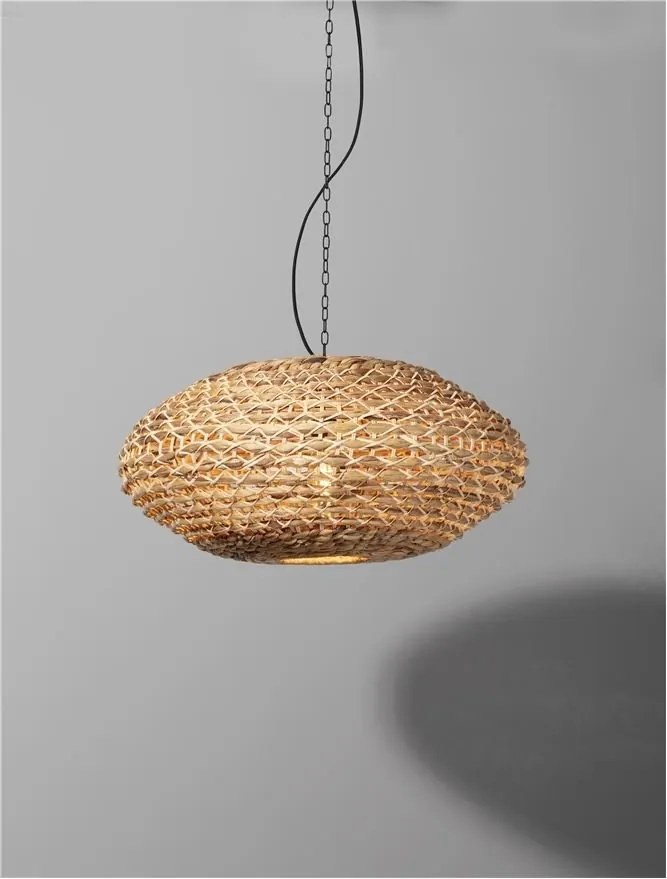 Lustra boho style design natural Bola