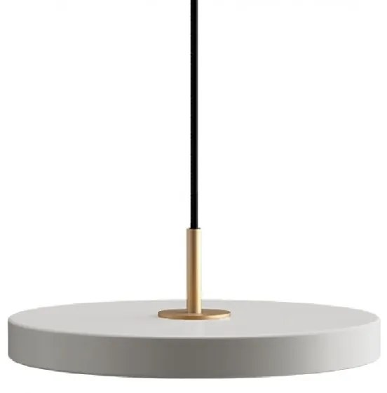 Lustra LED design scandinav Asteria mini - nuance mist/ auriu